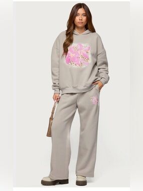 Edikted hoodie and sweatpants set